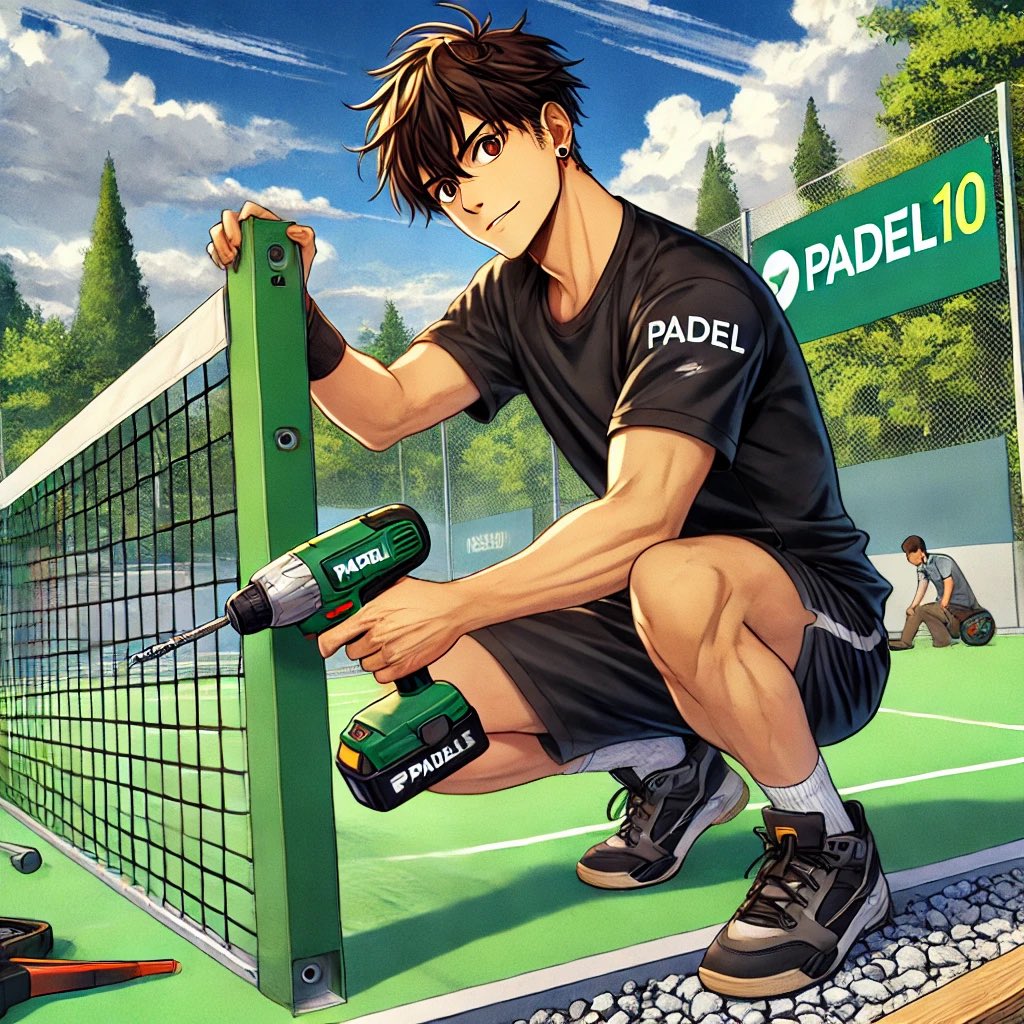 PADEL10 courts in Japan? Very soon 🔥
