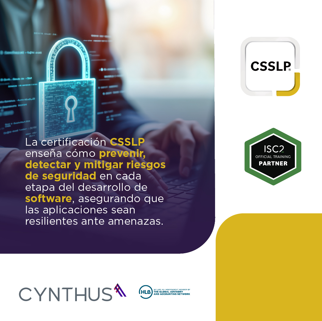 GrupoCynthus's tweet image. Certificación #CSSLP: un diferenciador para tu carrera.
Beneficios:
🌎Reconocimiento global como experto en #DesarrolloSeguro. 
💼Mayor demanda laboral y oportunidades en #ciberseguridad. 
🔐Validación de habilidades para mitigar riesgos en aplicaciones.
cynthus.com.mx/producto/curso…