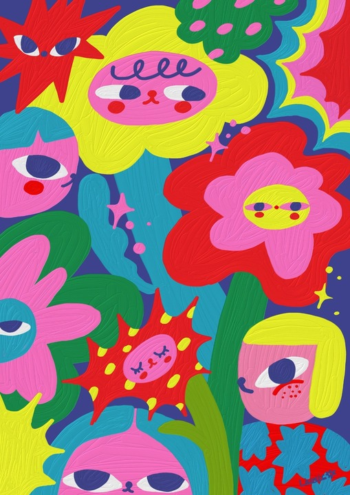 Go bold or go home 🌼
•
Art by <a href="/liunic/">liunic</a>, made with #AdobeFresco!