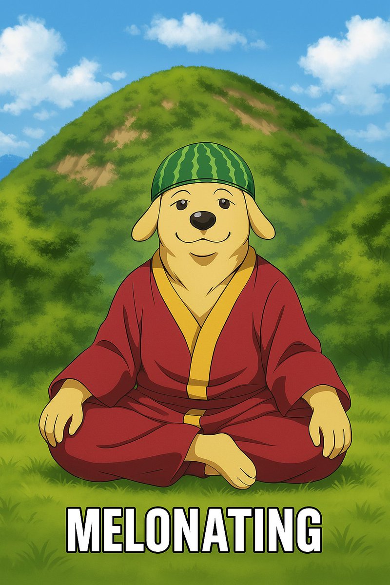 melondogcoin's tweet photo. You have to become the seed, 
Be melon my friend 🍉 https://t.co/P8NBiW3jB5