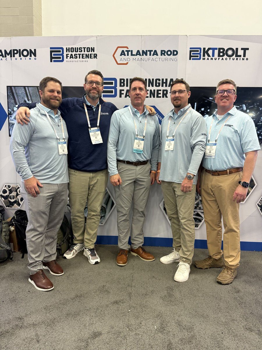 Birmingham Fastener is at booth 145 at the #NASCC show!

Come and see us!
