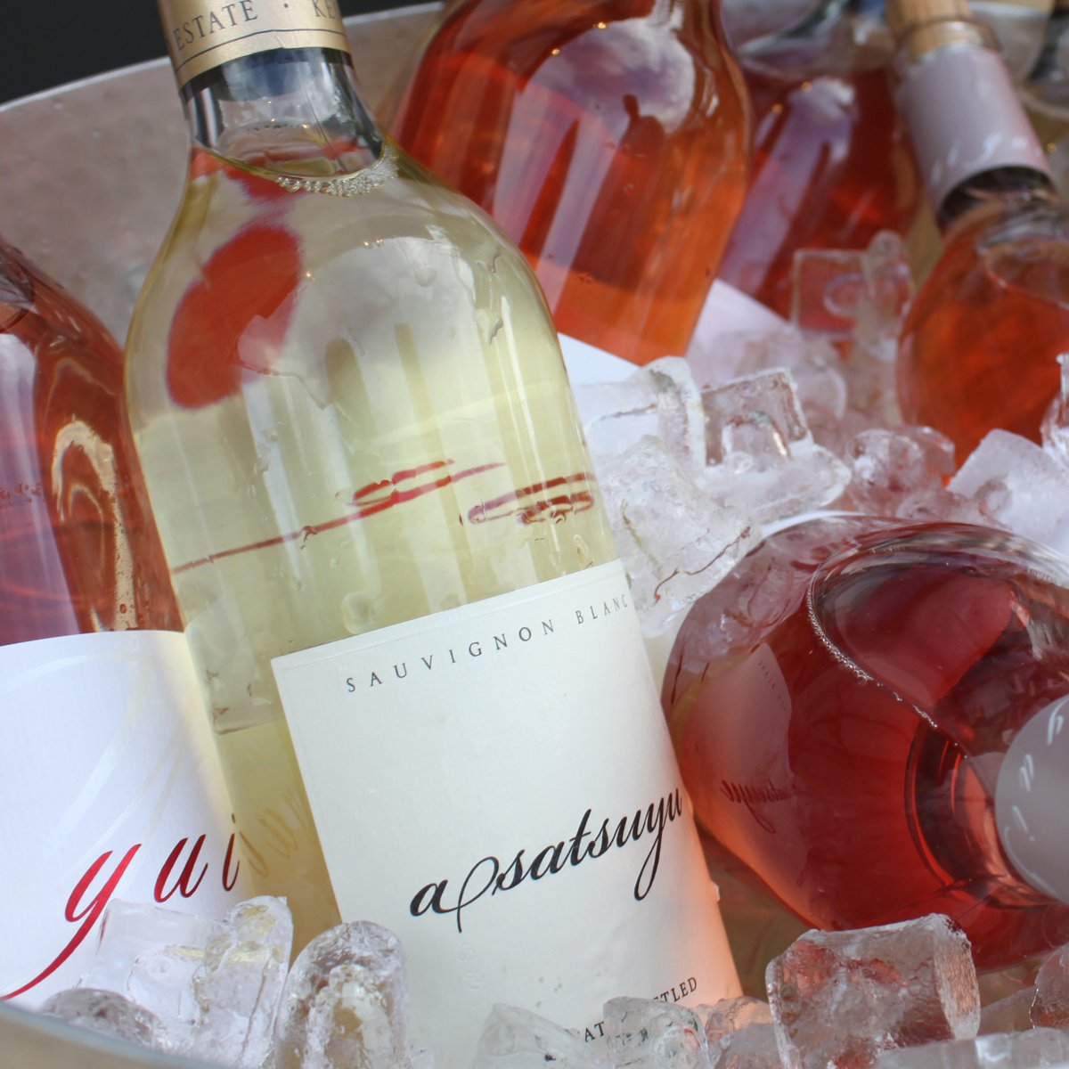 April already beginning the get-togethers &amp; celebrations. Kenzo Estate asatsuyu and yui Rosé are here the selective palate. Not available in stores-order direct from Napa Valley asuka Cabernet Franc, ai Cab Sauvignon, and more. (21+ over please; share responsibly!)