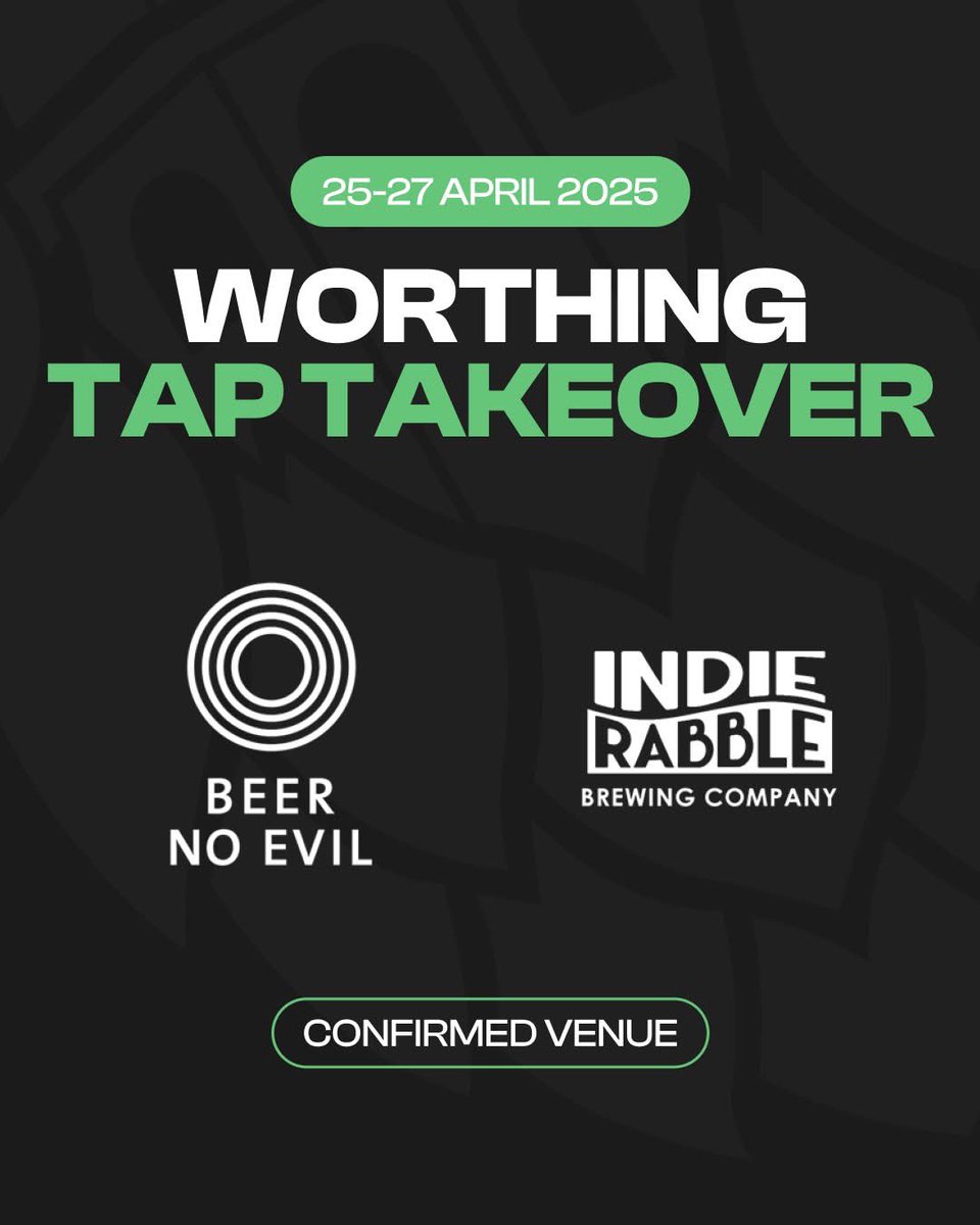 Worthing Tap Takeover tweet media
