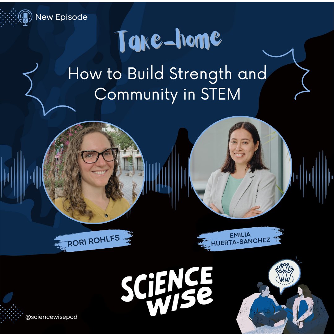 ScienceWisePod's tweet image. Among the MANY lessons learned from Dr. Mary Jo Ondrechen, Emilia and Rori dive into the pivotal role of strong leadership and mentorship in STEM—and what happens when leadership falls short.
🎧pod.link/1715048894