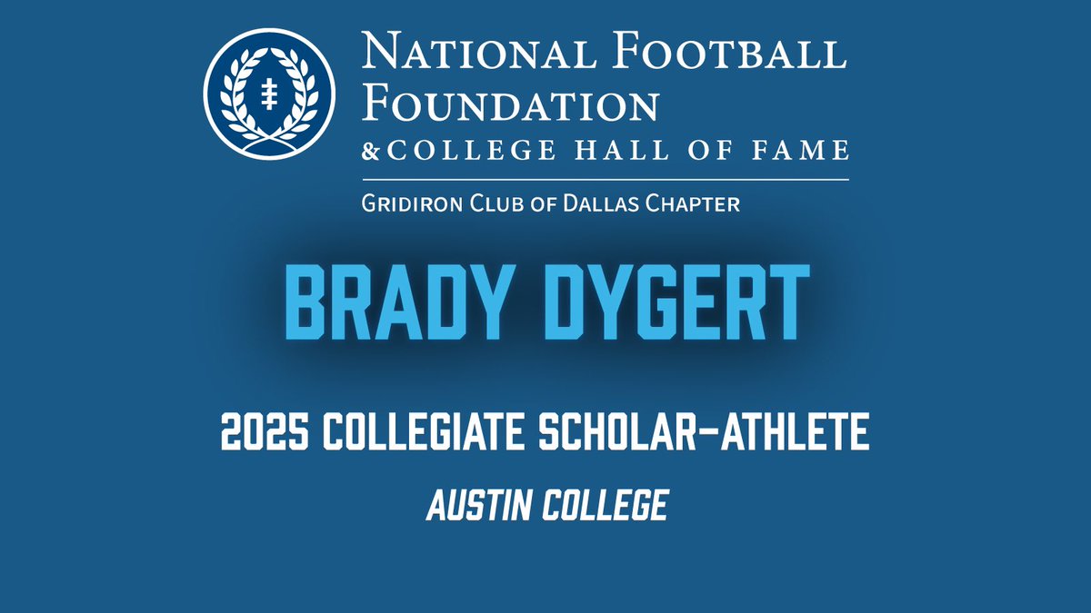 Congratulations to our Senior Linebacker, Brady Dygert, for being named a 2025 Collegiate Scholar-Athlete by the National Football Foundation and College Hall of Fame!🦘

#FPE #RSP #RooNation