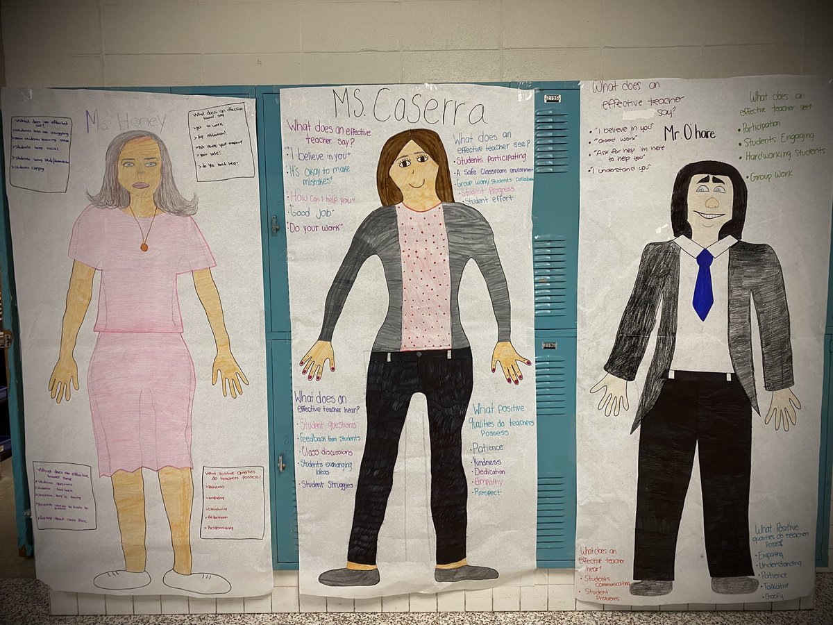 Our Instructional Practice in Education and Training students had fun creating a poster showcasing the qualities of an effective teacher. 🍎 #futureteachers <a href="/McAllenMemorial/">Memorial High School</a> <a href="/McAllenISDCTE/">McAllen ISD CTE</a>