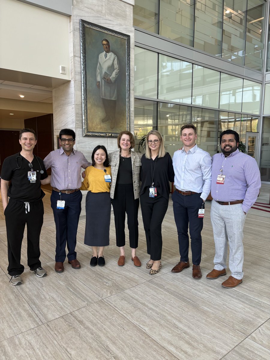 OU_internalmed's tweet image. This week we welcomed our incoming DOM chair Dr. Grumbach for a visit with our residents. We are excited to start this new chapter of the DOM. @GrumbachLab @OUCollegeofMed @ResearchOU