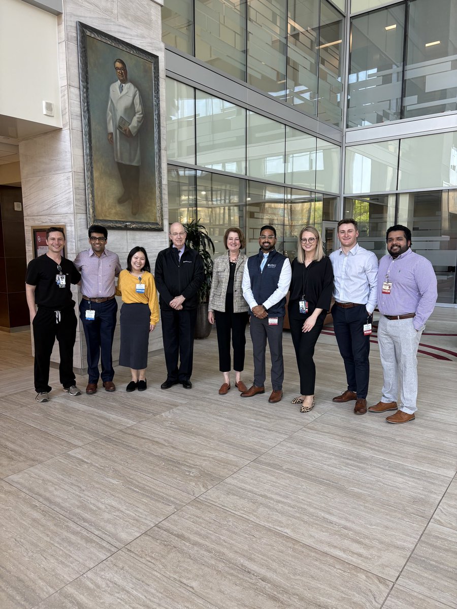 OU_internalmed's tweet image. This week we welcomed our incoming DOM chair Dr. Grumbach for a visit with our residents. We are excited to start this new chapter of the DOM. @GrumbachLab @OUCollegeofMed @ResearchOU