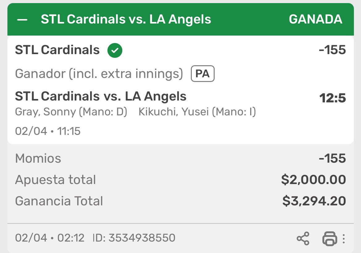 PicksKnight's tweet image. Se cobra el #Freepick #MLB