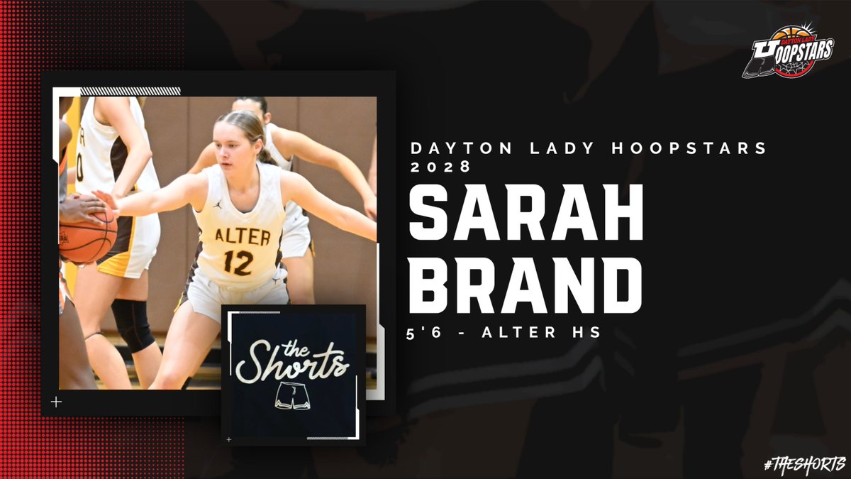 DAYTON LADY HOOPSTARS (@dlhoopstars) on Twitter photo Sarah Brand <a href="/SarahBrand_00/">Sarah Brand</a>, 2028 5'6 guard from Alter HS @2028dlh
#theshorts #dlhfamily #season40 Sarah Brand <a href="/SarahBrand_00/">Sarah Brand</a>, 2028 5'6 guard from Alter HS @2028dlh
#theshorts #dlhfamily #season40