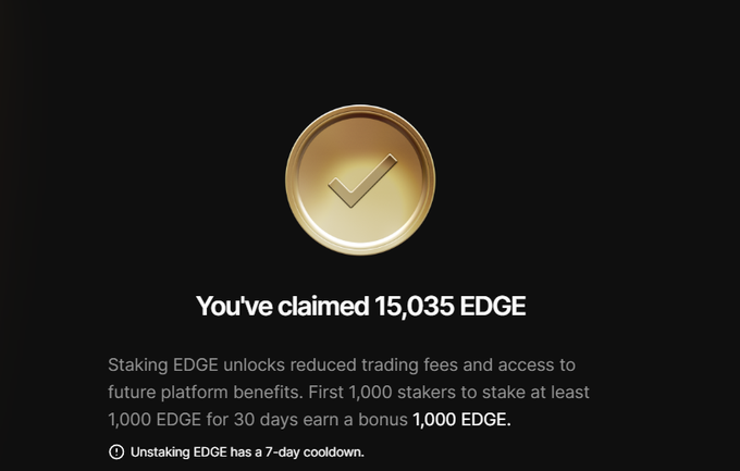 Dreamy_Fish's tweet photo. 🔥 $EDGE がウォレットに着金！
ずっと待ってた $EDGE がついに届いた！💸✨
しかも、紹介で+20%追加って…やるしかないでしょ？
😏👉 https://t.co/Pa6chZQgdl

みんなも忘れずに受け取ってね！⏳
🔗 今すぐ確認: 
#EDGE #CryptoAirdrop #Web3Rewards https://t.co/VoI6KDVy41