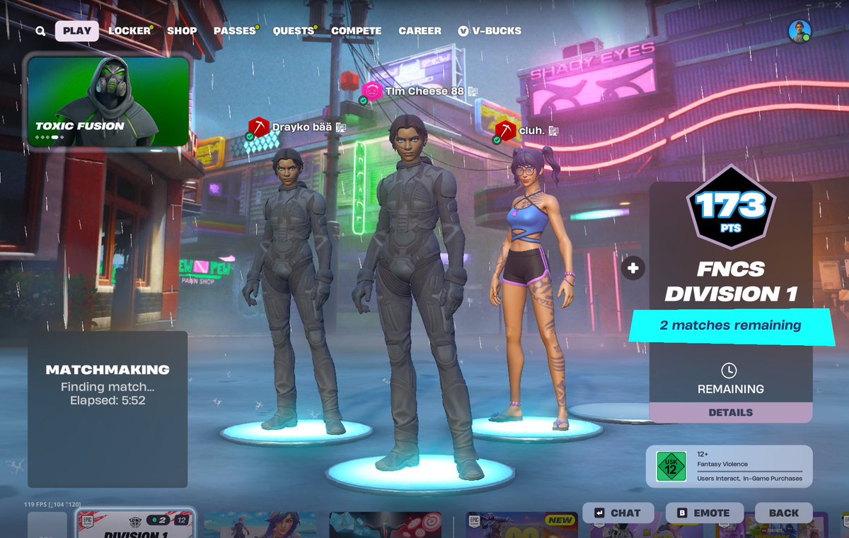 Didnt get a last game with 5min Que🤡