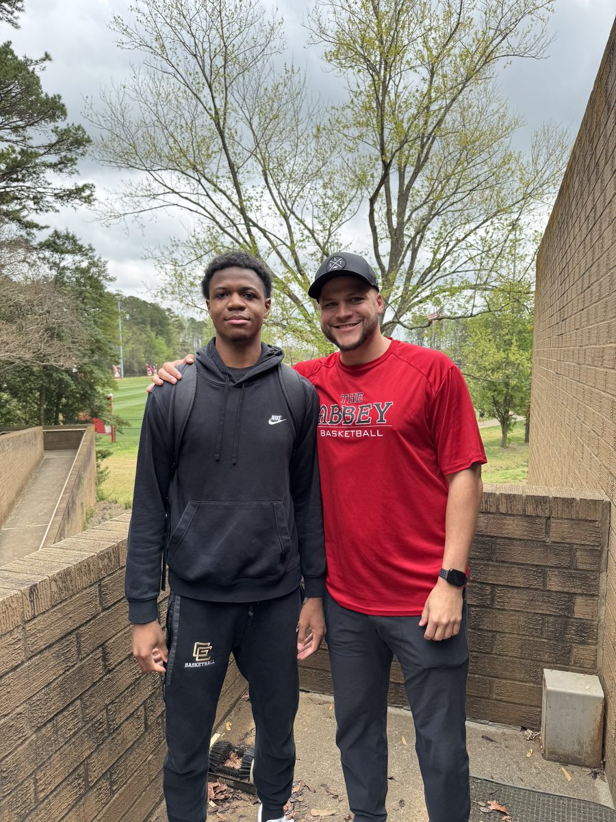 Shane Potts (@shanepotts25) on Twitter photo Really enjoyed visiting Belmont-Abbey’s Men’s basketball program. Thank you Coach Belfield and the staff for taking the time to show me around and discussing about the program.
<a href="/AbbeyMBB/">Belmont Abbey Men’s Basketball</a>
<a href="/GooseCreekHoops/">Goose Creek 🏀</a> Really enjoyed visiting Belmont-Abbey’s Men’s basketball program. Thank you Coach Belfield and the staff for taking the time to show me around and discussing about the program.
<a href="/AbbeyMBB/">Belmont Abbey Men’s Basketball</a>
<a href="/GooseCreekHoops/">Goose Creek 🏀</a>