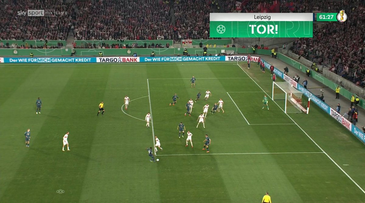 📸 tor für leipzig. sesko mit dem anschlusstreffer
#VfBRBL