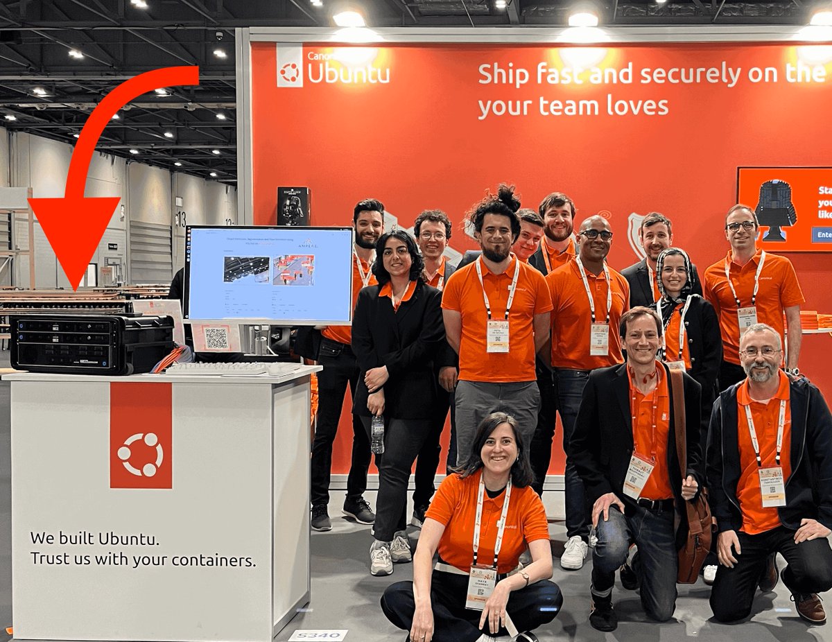 JoeSpeeds's tweet image. Try @Canonical's 384 core Cyber Hunt Kit! #KubeCon booth S340 @nextcomputing @AmpereComputing @ubuntu arm64