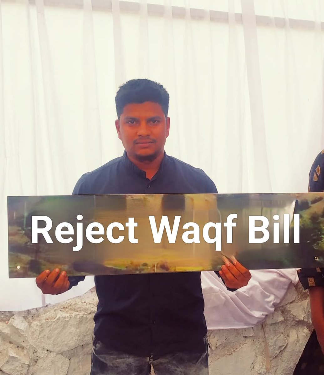 kamrantauseef7's tweet photo. #WaqfBillAmendment https://t.co/u4QCCJL1dL