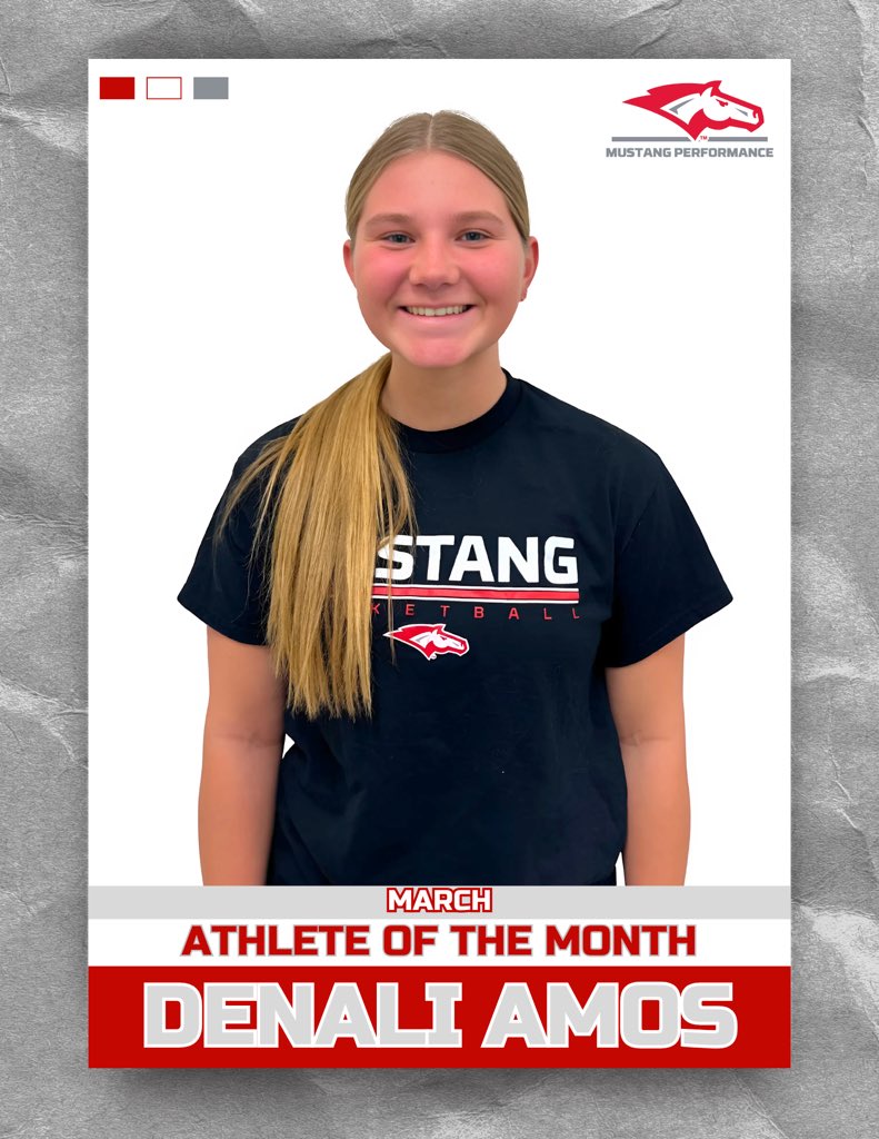 Congrats to our March Athletes of the Month! ⚡️

JR Caleb Stover
SO Denali Amos