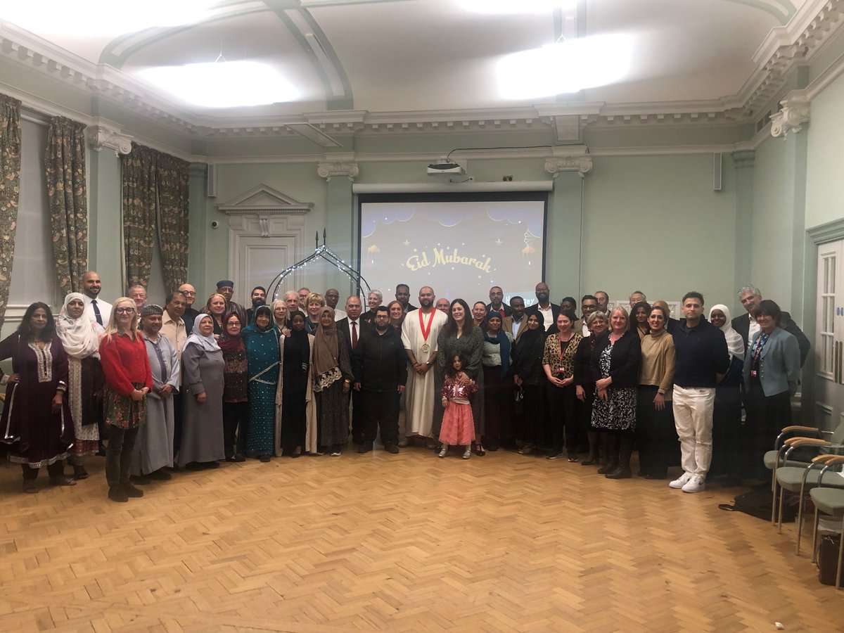 Thank you to all the representatives of our Muslim communities &amp; other faith groups who came out in such strong numbers for our #Eid celebration event in Wood Green this evening.

It was a pleasure &amp; a privilege to spend such a special time in your company tonight. #EidMubarak 🕌