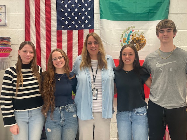 Spanish 4 students rose to the challenge when Mrs. Exendine encouraged them to take the Seal of Biliteracy test! Congratulations to Abby McSparren, Rachael Crowe, and Ava Page, who will receive this prestigious recognition on their diplomas #cr6pride