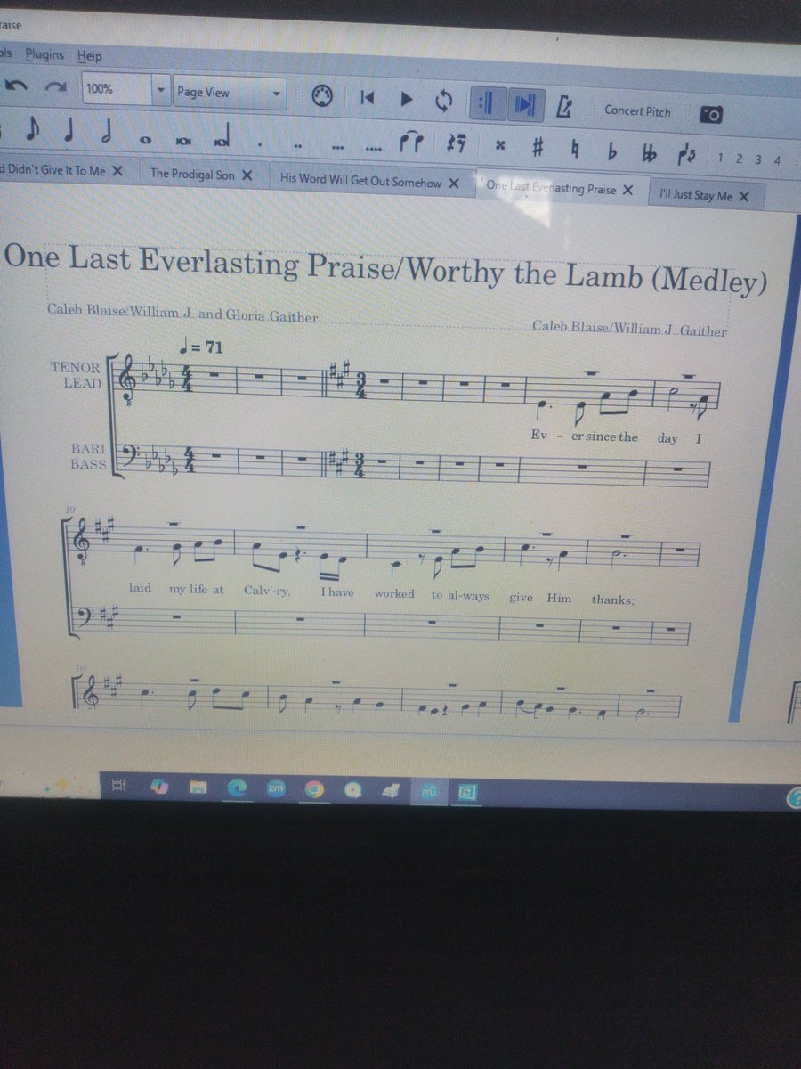 Hopefully the 1st 2 songs of many for this year. Who know? I may be on the way to becoming the next @rodneygrif

Now available on Musescore. LINK IN BIO.