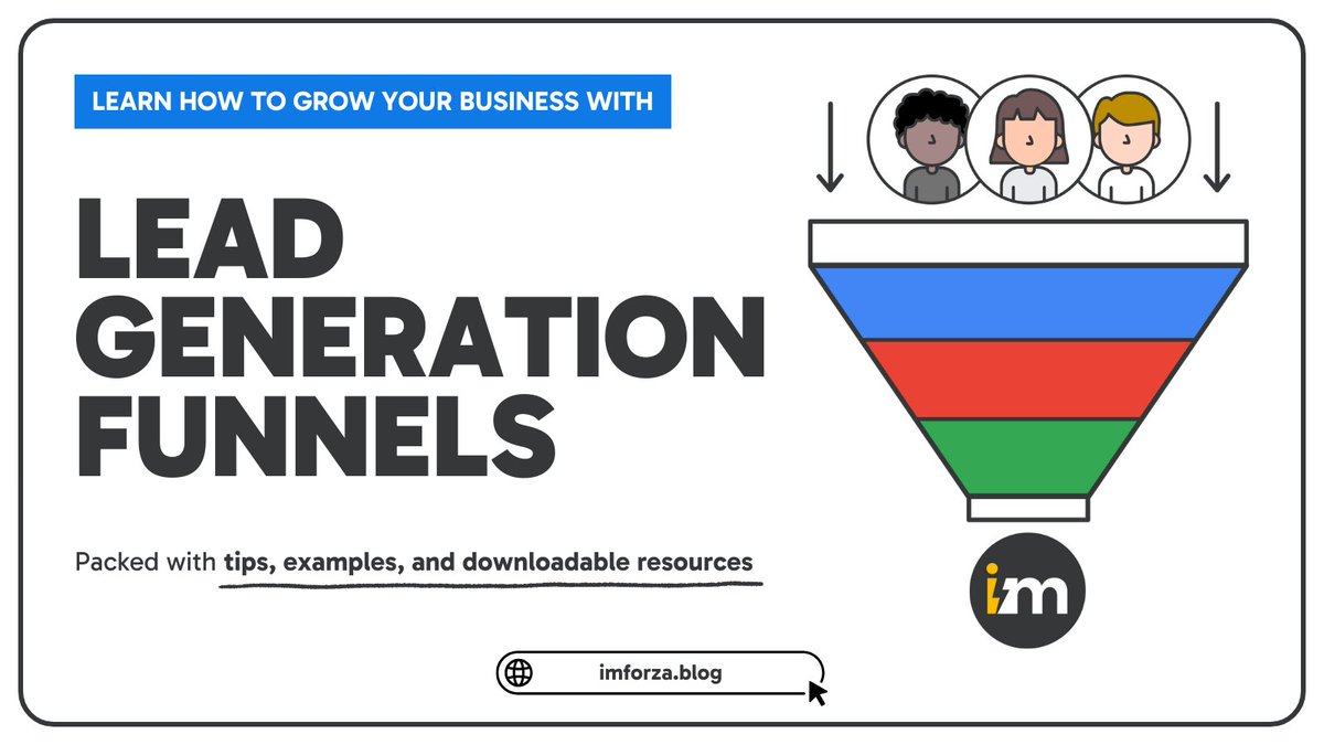 Unless you're swimming in leads (the ones you want), then this is essential reading for you.

You should have at least one great funnel. This guide walks you through setup to optimization to scaling your lead generation funnel.

Read it. Bookmark it. Share it.

Most importantly,