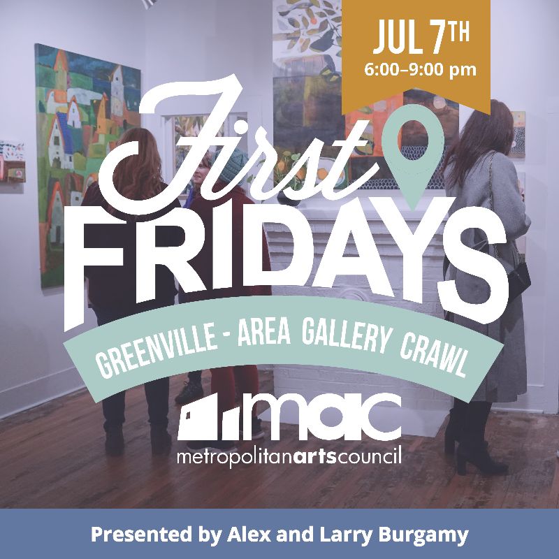 First Fridays Gallery Crawl - mailchi.mp/greenvillearts…