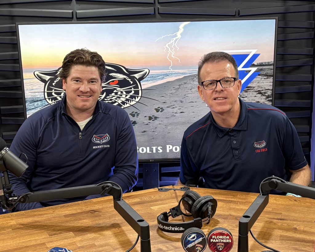 Rod Pedersen (@rodpedersen) on Twitter photo Huge honor to welcome National Champion <a href="/FAU_Hockey/">FAU ICE HOCKEY CLUB</a> coach <a href="/Longer11/">Christian</a> to <a href="/CatsNBoltsPod/">CatsNBoltsPodcast</a> this week! π¦ππΌ
ππΌ youtube.com/watch?v=dluA17β¦ Huge honor to welcome National Champion <a href="/FAU_Hockey/">FAU ICE HOCKEY CLUB</a> coach <a href="/Longer11/">Christian</a> to <a href="/CatsNBoltsPod/">CatsNBoltsPodcast</a> this week! π¦ππΌ
ππΌ youtube.com/watch?v=dluA17β¦