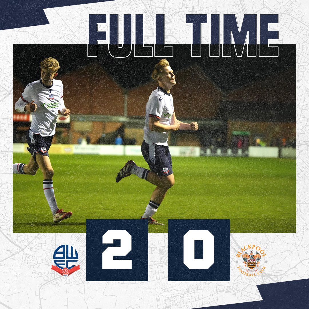 Bolton Wanderers B Team and Academy tweet media