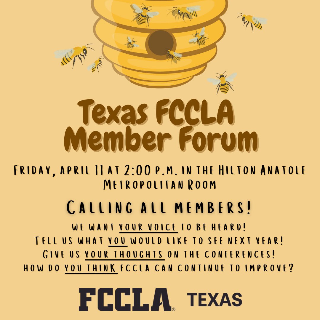 Members, don't miss the Member Form at the State Leadership Conference next week! We want to hear from you!