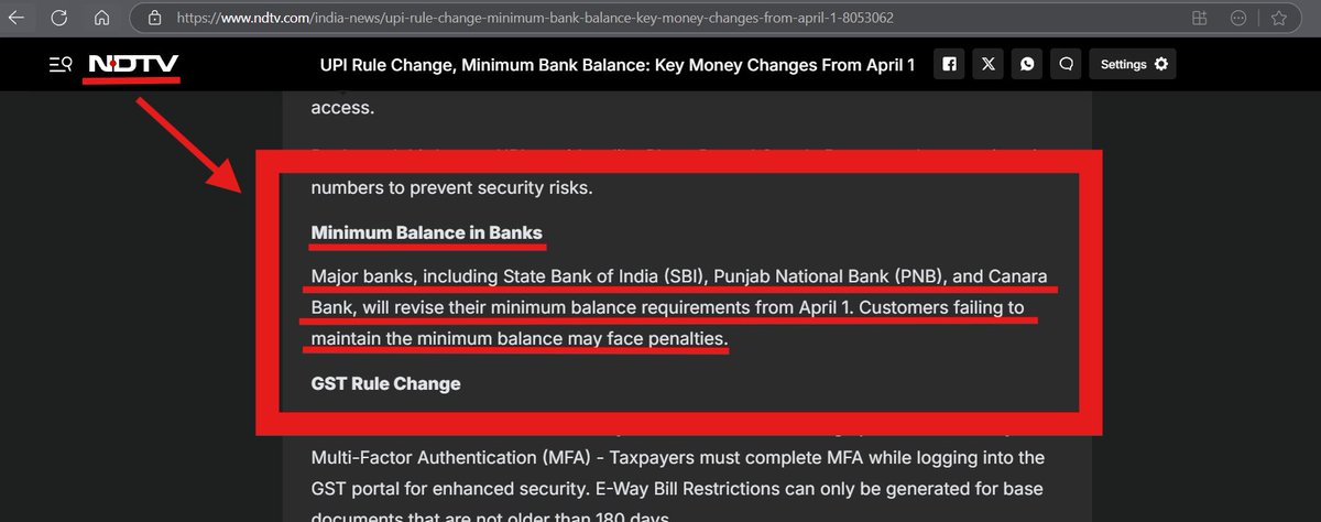 tiwarishridutt's tweet photo. Dear @OfficialSBICare,
Kindly explain this. 
When are you going to enlighten your customers' with the updated info? Your lunch isn't over yet?
I heard from an SBI employee in my city that they receive internal circulars to ask their customers to maintain min bal. in their b/ac. https://t.co/puFSYOzWO8