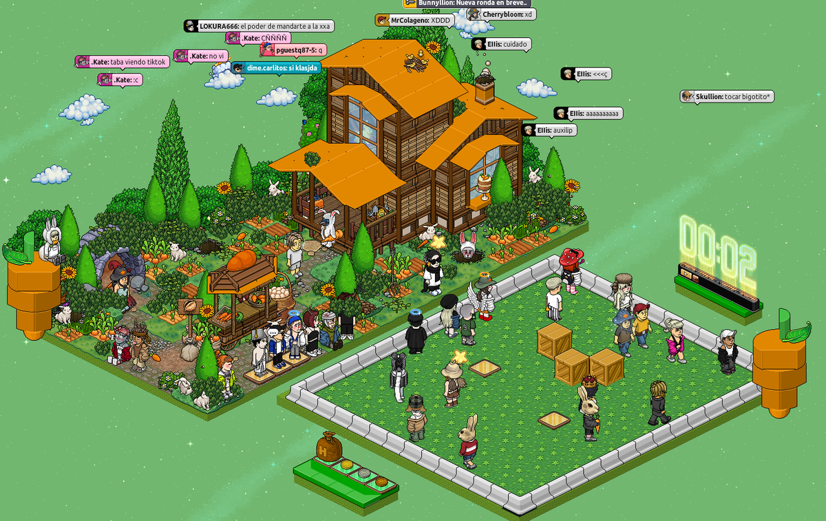 Inauguramos Bunny Run 🐰🥕
#Habbo