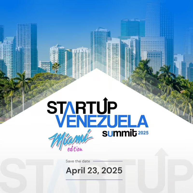🎯 ¿Eres emprendedor, inversionista o apasionado por las startups?

🚀 Desde la VACC queremos invitarte al Startup Venezuela Summit 2025:
📍 Miami Dade College – Wolfson Campus
🗓️ 25 y 26 de abril

🎟️ Regístrate ya y asegura tu entrada 👉 ow.ly/wQfo50VtvF3