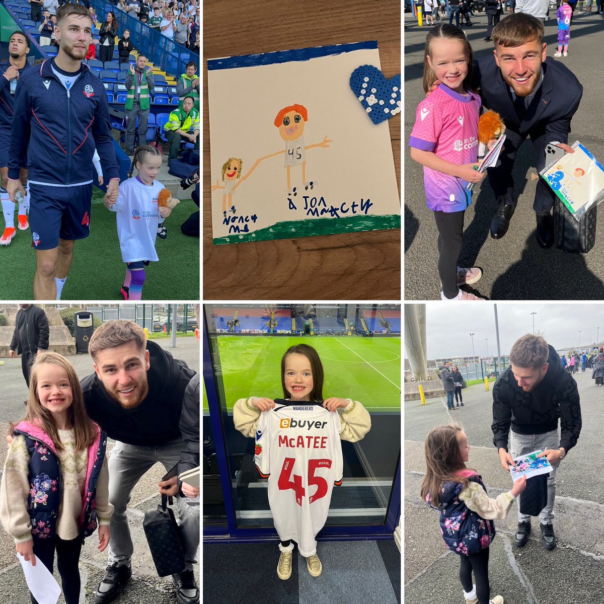 Nancy is 7 next week and it would make her birthday to receive a birthday message from her favourite player <a href="/johnmcatee161/">John McAtee</a> (She wanted me to invite you to her party 😂) #biggestfan
