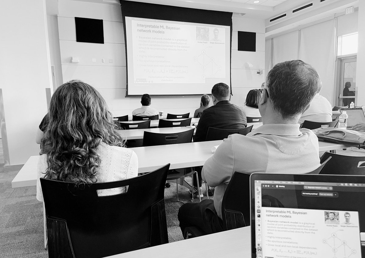 Molecular AI Lab (@amkarolak) on Twitter photo At today’s <a href="/MoffittNews/">Moffitt Cancer Center</a> QuantSci Ground Rounds #VaidehiNagarajan (chair of DCQM <a href="/cityofhope/">City of Hope</a>) discusses her and her department work in using AI for structure based design of allosteric modulators. Very interesting and multidisciplinary teamwork on GPCR proteins and beyond. At today’s <a href="/MoffittNews/">Moffitt Cancer Center</a> QuantSci Ground Rounds #VaidehiNagarajan (chair of DCQM <a href="/cityofhope/">City of Hope</a>) discusses her and her department work in using AI for structure based design of allosteric modulators. Very interesting and multidisciplinary teamwork on GPCR proteins and beyond.