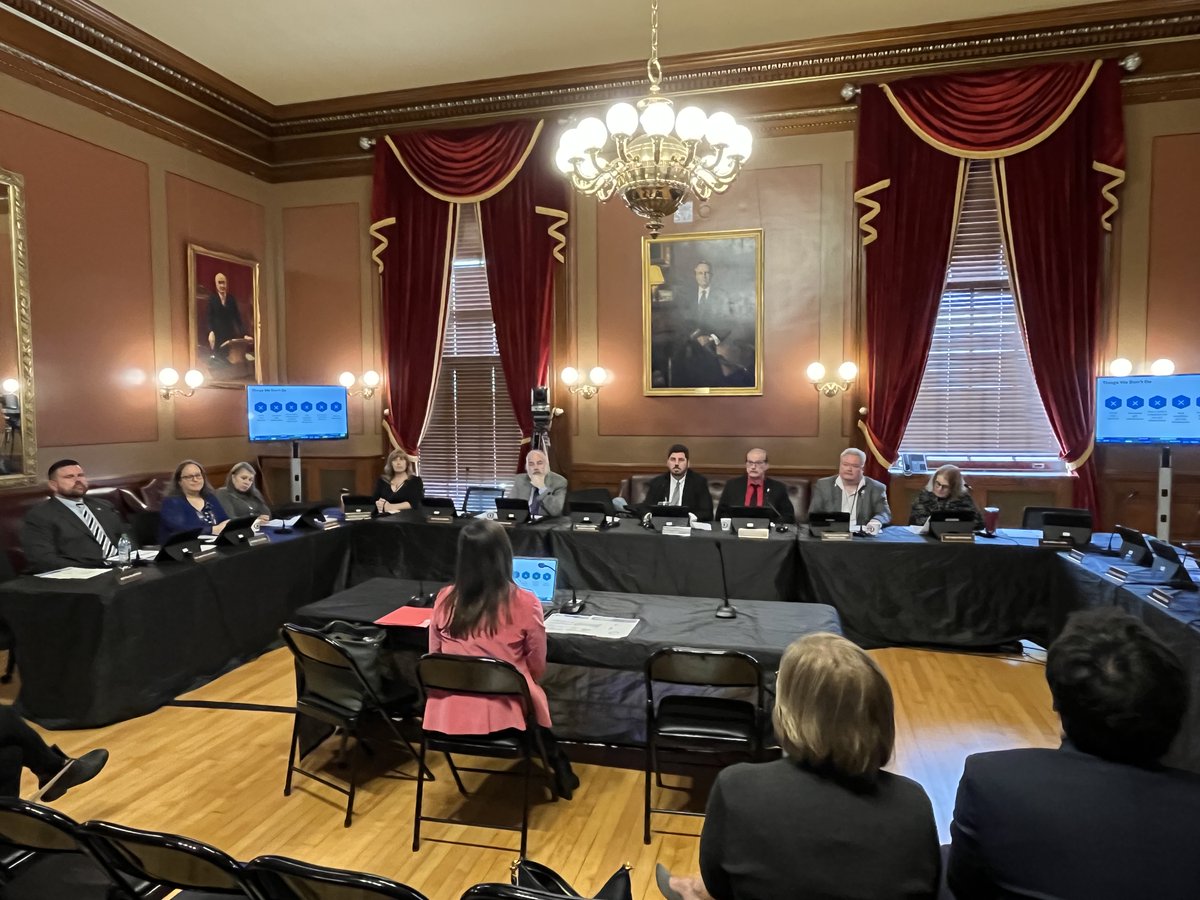 Rhode Island House of Representatives (@rihouseofreps) on Twitter photo Happening now: the House Corporations Committee, chaired by <a href="/RepJoeSolomon/">Joe Solomon</a>, and the House Environment and Natural Resources Committee, chaired by Rep. David Bennett, are meeting in a joint hearing to hear a presentation from ISO New England on its duties and responsibilities Happening now: the House Corporations Committee, chaired by <a href="/RepJoeSolomon/">Joe Solomon</a>, and the House Environment and Natural Resources Committee, chaired by Rep. David Bennett, are meeting in a joint hearing to hear a presentation from ISO New England on its duties and responsibilities