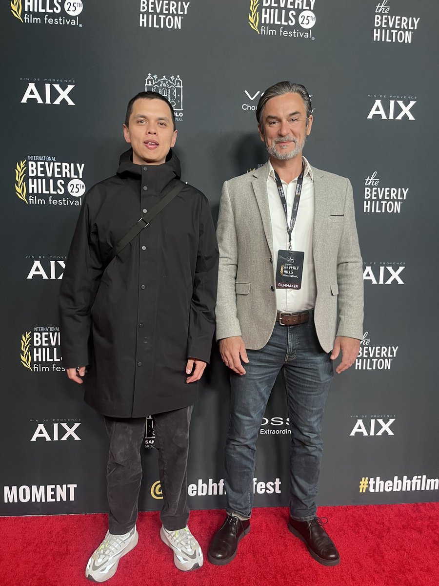 klavysh's tweet photo. Good times! @thebhfilmfest https://t.co/QOPbk2Kexz