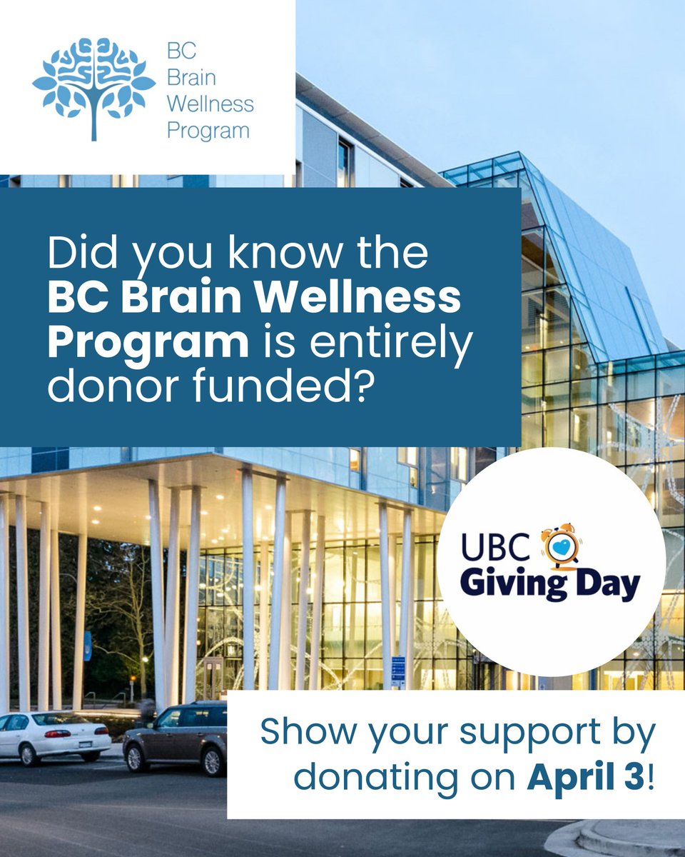 UBC Giving Day is tomorrow. Spread the word to support the BCBWP! 

For more information, please visit: givingday.ubc.ca/31090/gd2025/1…

Thank you for your continued support.