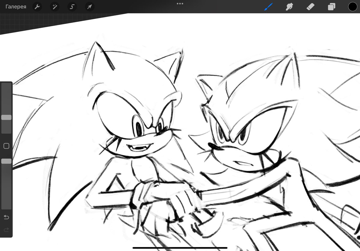 ytoochka's tweet photo. Скетчу картинку с любимыми ежами 🥺 

#SonicTheHedeghog #ShadowTheHedgehog #sonadow #fanart #sketch https://t.co/D9jIzTFGT7