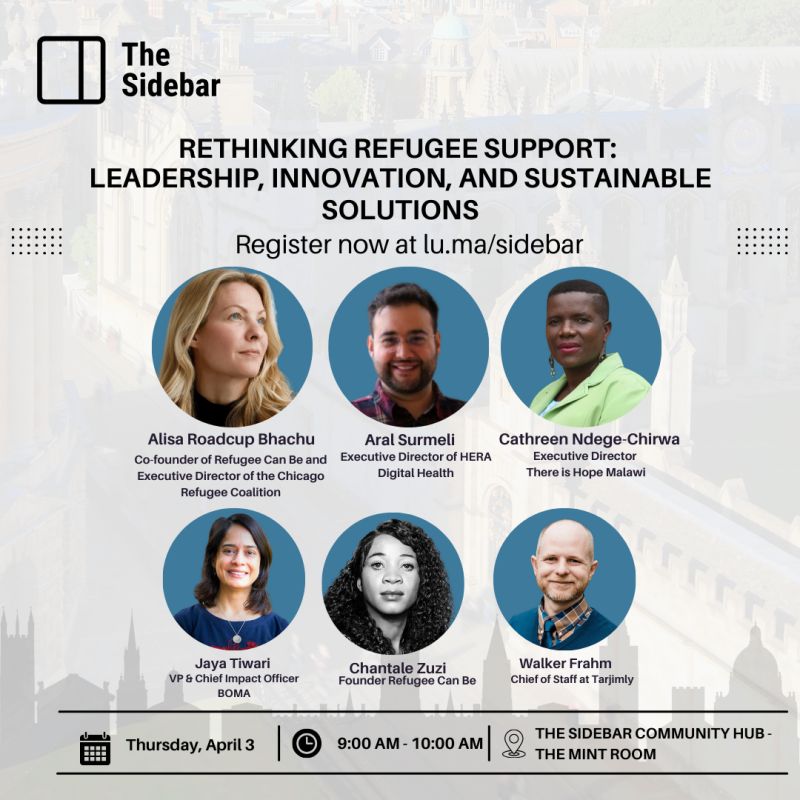HERA Digital Health (@hera_dhealth) on Twitter photo Our CEO <a href="/aralsrmeli/">Aral Surmeli MD, MPH</a> will speak at Skoll Week’s #TheSidebar on April 3! 🌍
Topic: Rethinking Refugee Support through leadership, innovation & sustainability.
📍Oxford, UK | 🕘 09:00 BST
🔗 lu.ma/wap8wxwu?tk=7A… Our CEO <a href="/aralsrmeli/">Aral Surmeli MD, MPH</a> will speak at Skoll Week’s #TheSidebar on April 3! 🌍
Topic: Rethinking Refugee Support through leadership, innovation & sustainability.
📍Oxford, UK | 🕘 09:00 BST
🔗 lu.ma/wap8wxwu?tk=7A…