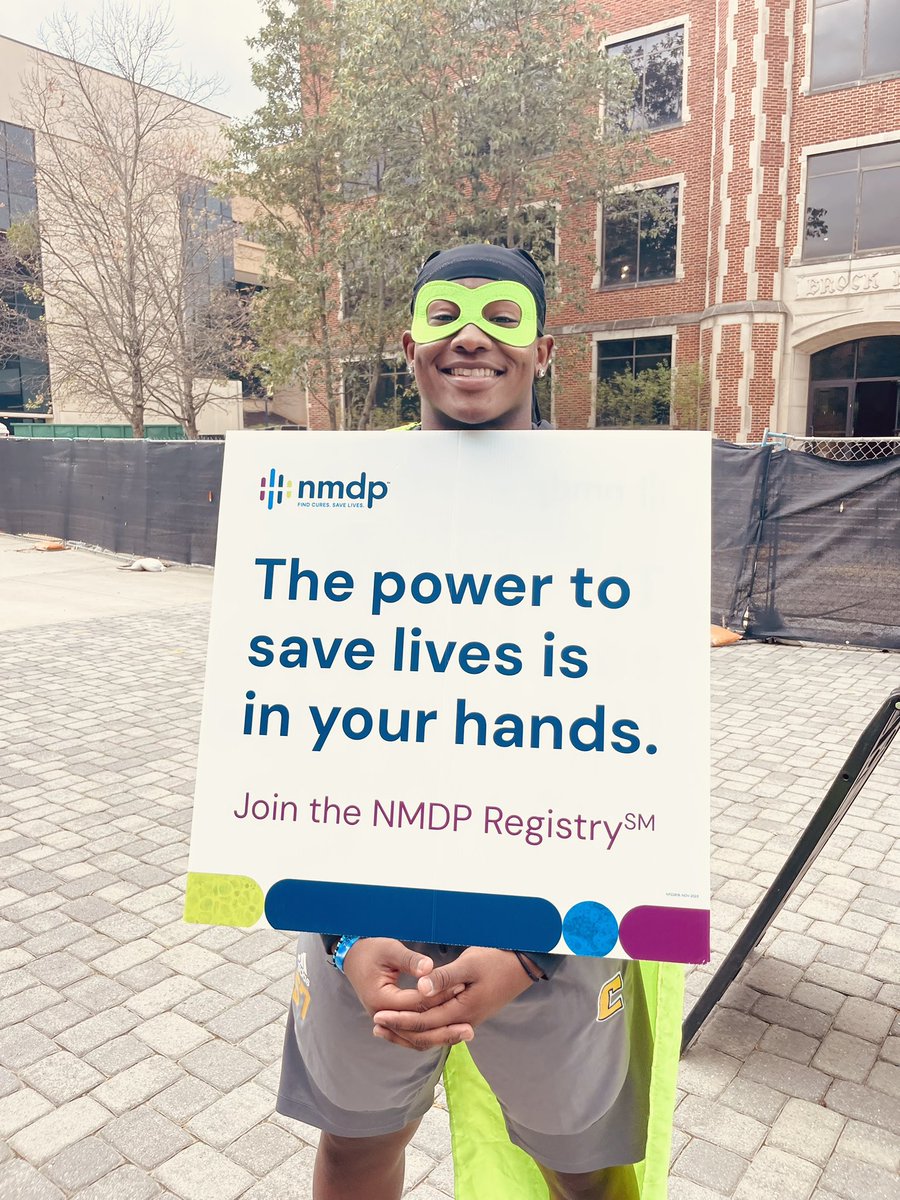 Thank you to the 100+ UTC campus students, faculty, and staff for showing up today to sign up with the registry! Very proud of my guys for the assistance with this year after year! Go Mocs! 🏈

<a href="/nmdp_org/">NMDP</a>