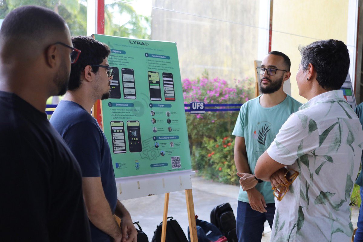 Soluções tecnológicas desenvolvidas por estudantes da UFS são apresentadas à sociedade

Saiba mais: ufs.br/conteudo/76247

Foto: Yan Lima (Ascom/UFS)

#OrgulhoDeSerUFS