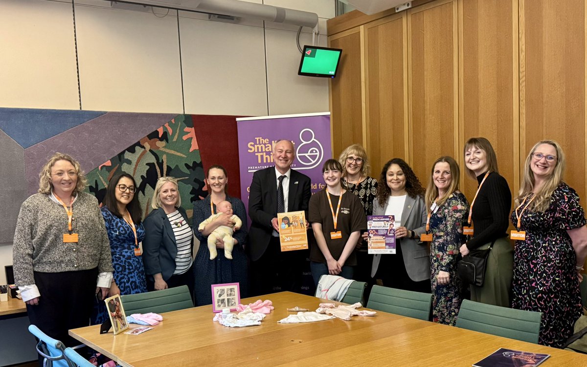 The Smallest Things (@_smallestthings) on Twitter photo The Smallest Things were in Westminster today - bringing the voice of parents and prematurely born children to Parliament!
A huge thank you to Joshua Fenton-Glynn MP <a href="/JoshFG/">Josh Fenton-Glynn MP</a> for hosting.
Thank you to the parents who shared their stories & to the many MPs who came by to listen. The Smallest Things were in Westminster today - bringing the voice of parents and prematurely born children to Parliament!
A huge thank you to Joshua Fenton-Glynn MP <a href="/JoshFG/">Josh Fenton-Glynn MP</a> for hosting.
Thank you to the parents who shared their stories & to the many MPs who came by to listen.
