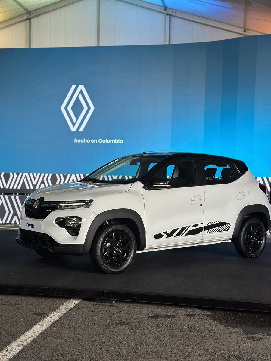 Felicitaciones a Sofasa por su gran trabajo y seguir creyendo en el país. 

Hoy lanzan el nuevo carro, el Kwid, ensamblado en Colombia 🇨🇴

Nuestro país, sus empresas y sus trabajadores, avanzamos en la #Reindustrialización

#SomosRenault