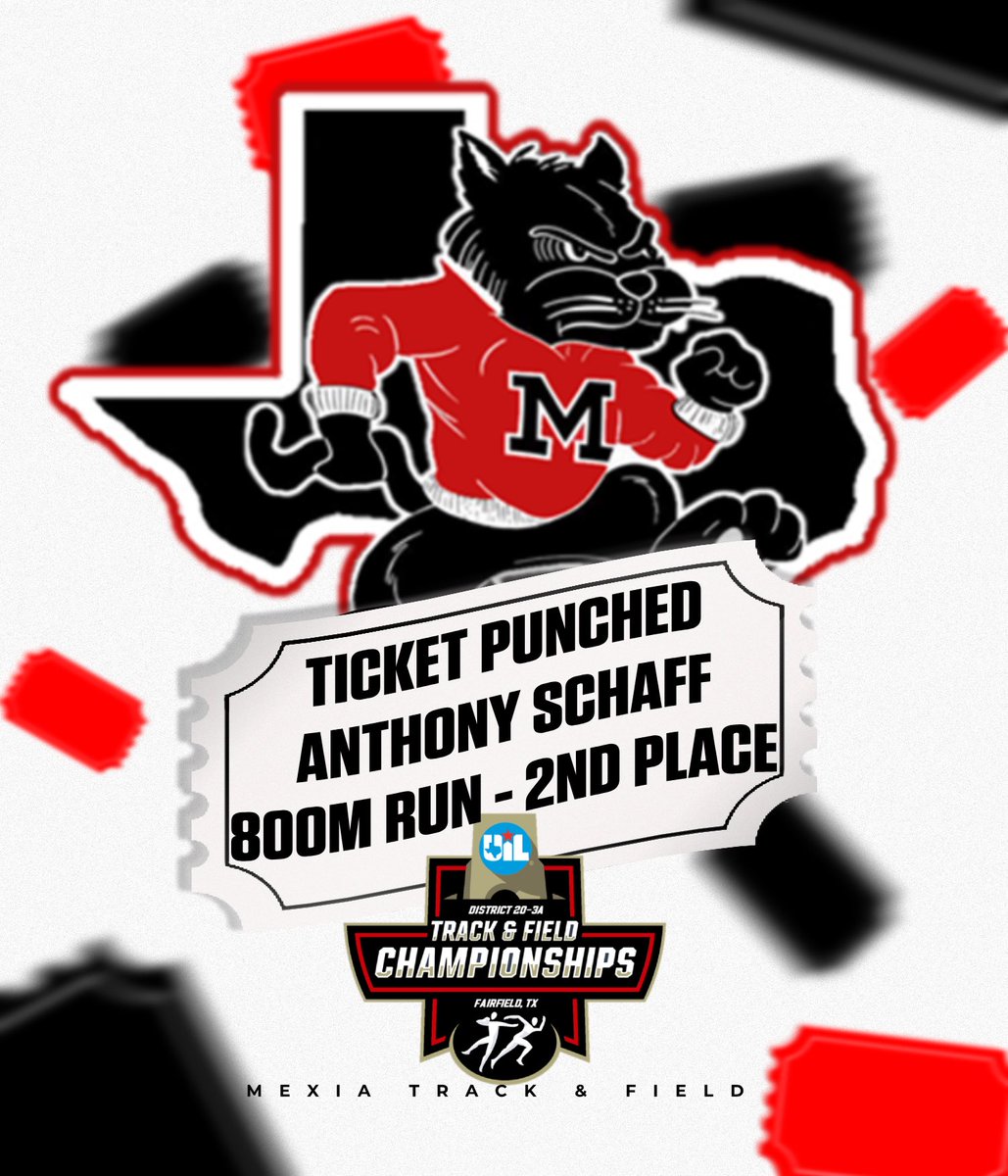 Anthony Schaff places 2nd in the 800m and is Area Bound! #WEKAT