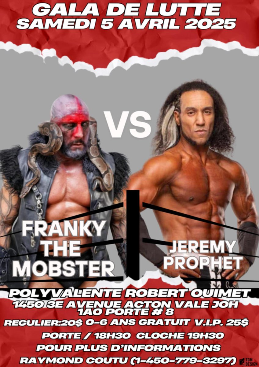 Jeremy Prophet (@jeremyprophet) on Twitter photo Big fight with <a href="/frankytm/">The beast king FTM official</a> this Saturday in Acton Vale, Qc ๐ช๐พ๐ฅโ๏ธ Big fight with <a href="/frankytm/">The beast king FTM official</a> this Saturday in Acton Vale, Qc ๐ช๐พ๐ฅโ๏ธ