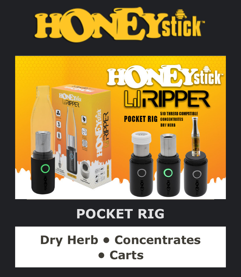 ChronicSession's tweet photo. Meet the #HoneyStick #LilRipper #eRig 
 the ultimate portable electric rig for both #wax &amp; #dryherb lovers! https://t.co/tx1XNymdCI