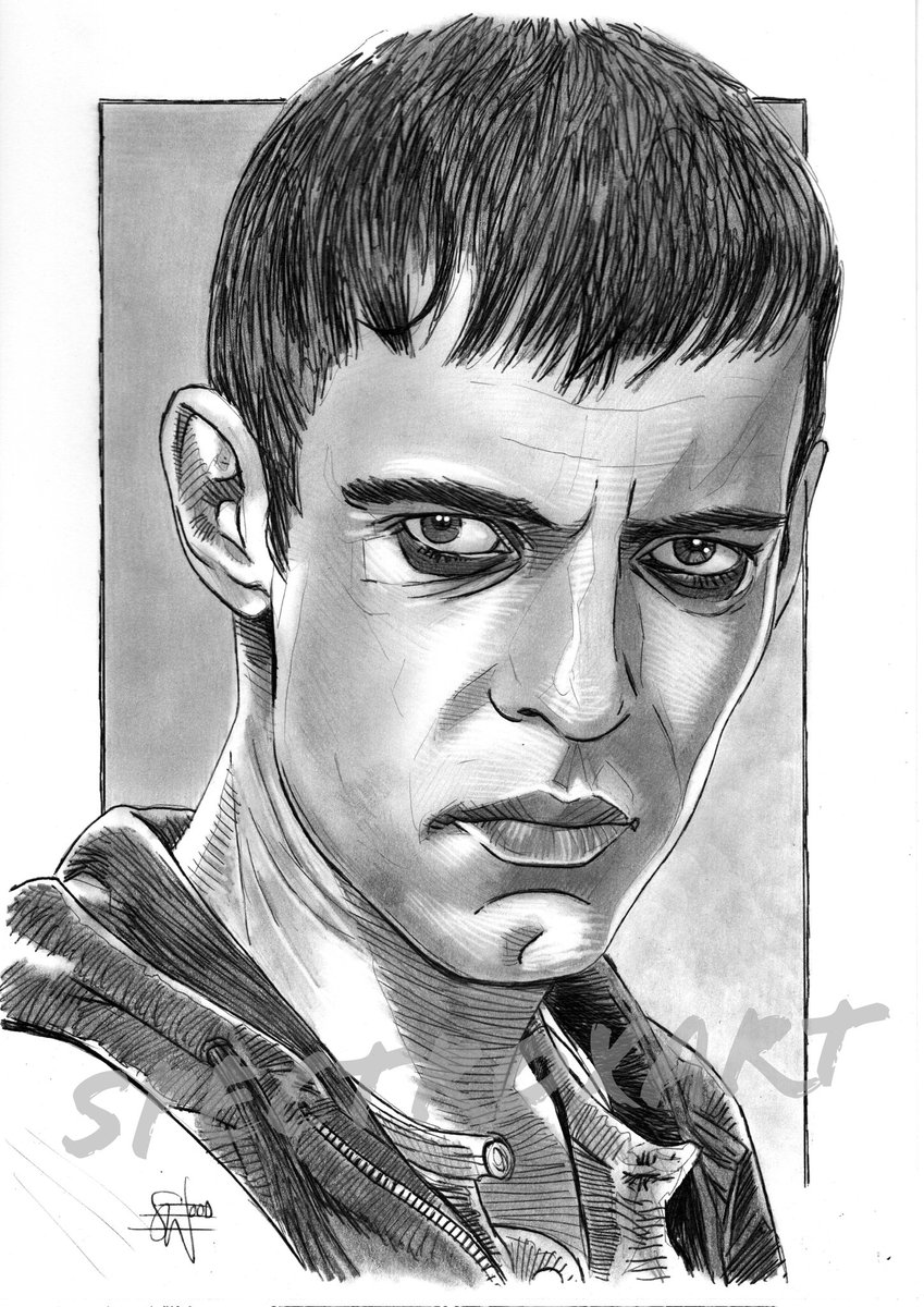 "Big, big tragedies just simply come down to “car access” in the end, it seems." Harry Treadaway as Brady Hartsfield (Mr. Mercedes).

#MrMercedes #stephenking #bradyhartsfield  #HarryTreadaway #penandink #artcommission 

A4 Ball-Point Pen &amp; Pencil.

ebay.co.uk/usr/spectroxart