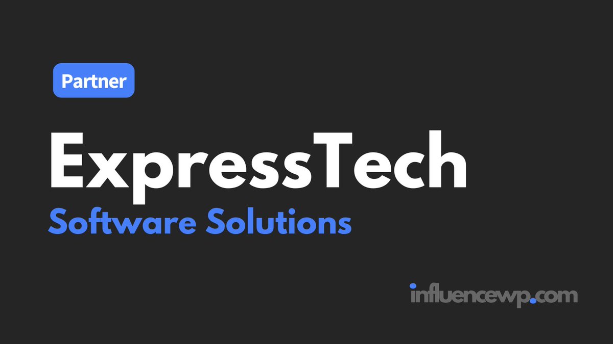 Ryan @ InfluenceWP.com (@pinedigitalco) on Twitter photo The <a href="/expresstechsoft/">ExpressTechSoftwares</a> team has partnered with InfluenceWP.
ExpressTech helps businesses migrate from legacy platforms and low-featured plugins to WordPress while utilizing more modern and feature-rich solutions.
They have a deep understanding of the WordPress platform and The <a href="/expresstechsoft/">ExpressTechSoftwares</a> team has partnered with InfluenceWP.
ExpressTech helps businesses migrate from legacy platforms and low-featured plugins to WordPress while utilizing more modern and feature-rich solutions.
They have a deep understanding of the WordPress platform and