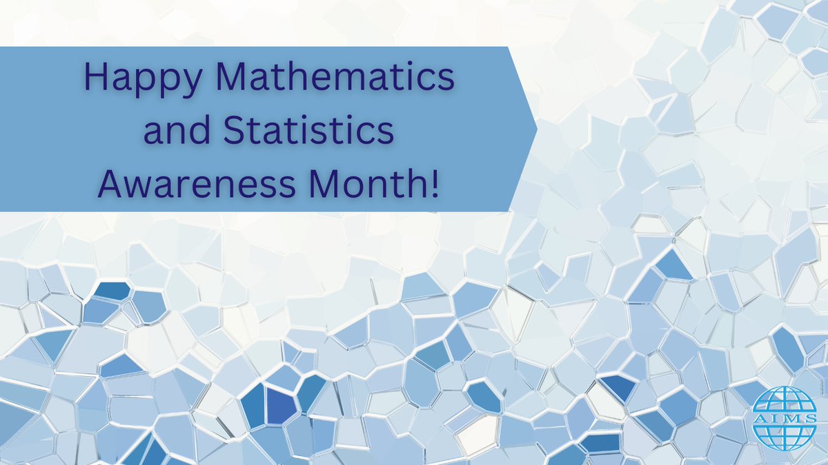 American Institute of Mathematical Sciences (@aim_sciences) on Twitter photo Happy #MathAndStatsMonth from AIMS! Did you know that collections of Editor's Choice articles are now available for select journals? These articles are accessible free of charge and are featured on each journal's homepage where available.
Read more: aimsciences.org Happy #MathAndStatsMonth from AIMS! Did you know that collections of Editor's Choice articles are now available for select journals? These articles are accessible free of charge and are featured on each journal's homepage where available.
Read more: aimsciences.org