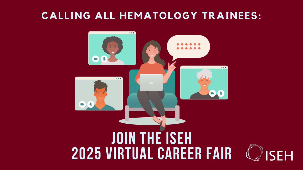 Starting your job search? The virtual Career Fair is the perfect place to start connecting with expert faculty offering incredible opportunities. Take advantage of this free event on 15 April. Students and hiring faculty - register now! iseh.org/careerfair2025